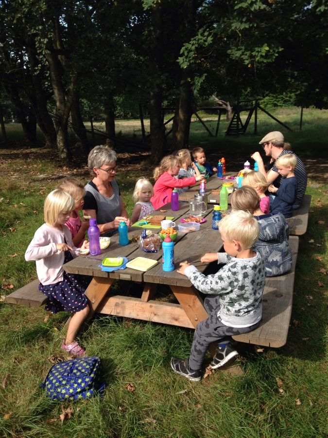 Picnic med børnene